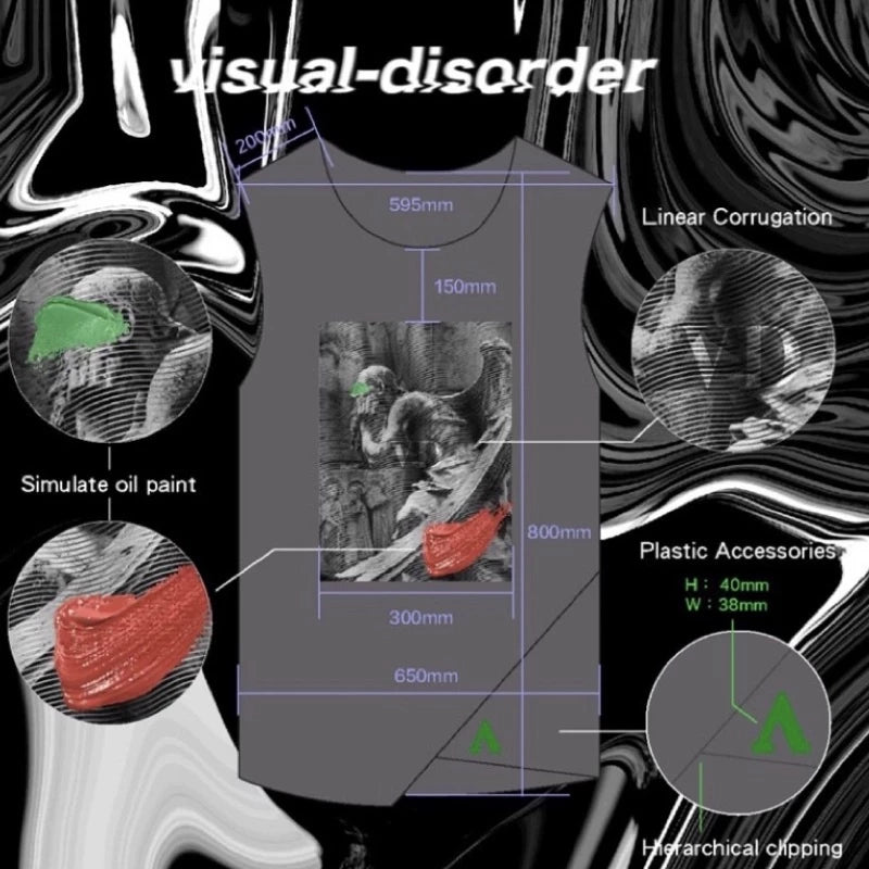 【12:12am】【visual-disorder】SS22 Tarp vest