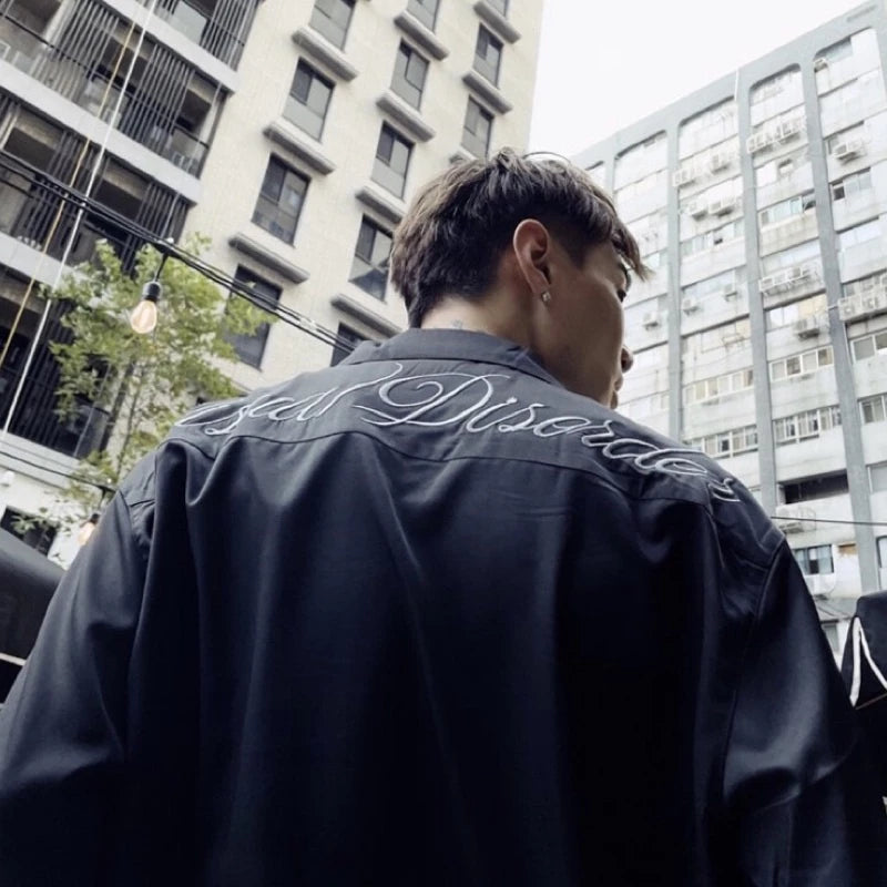 قميص بشعار 【اضطراب بصري】