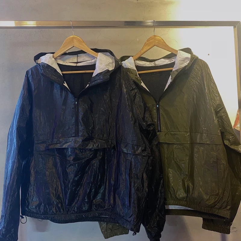 【12:12am】Special material imitation plastic jacket