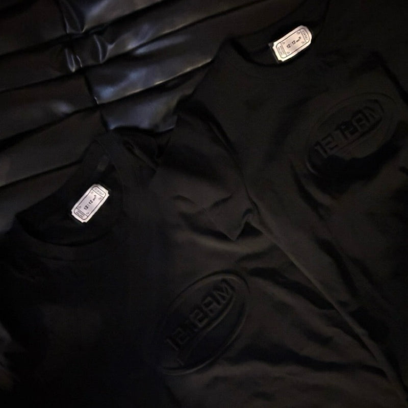 立體鋼印Logo短T 3D stamped logo T-shirt