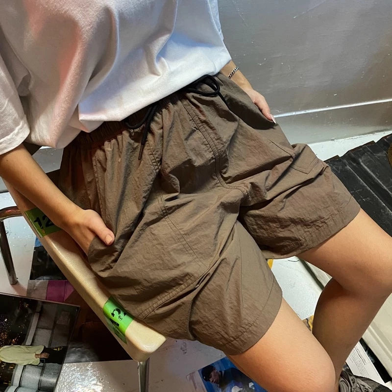 【12:12am】Korea Wide-leg Shorts