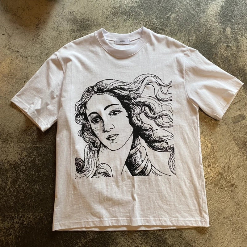 【12:12am】Portrait Sketch T-shirt