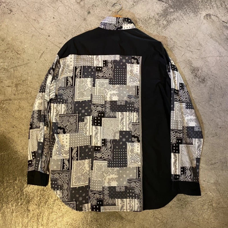 【12:12am】Patchwork shirt