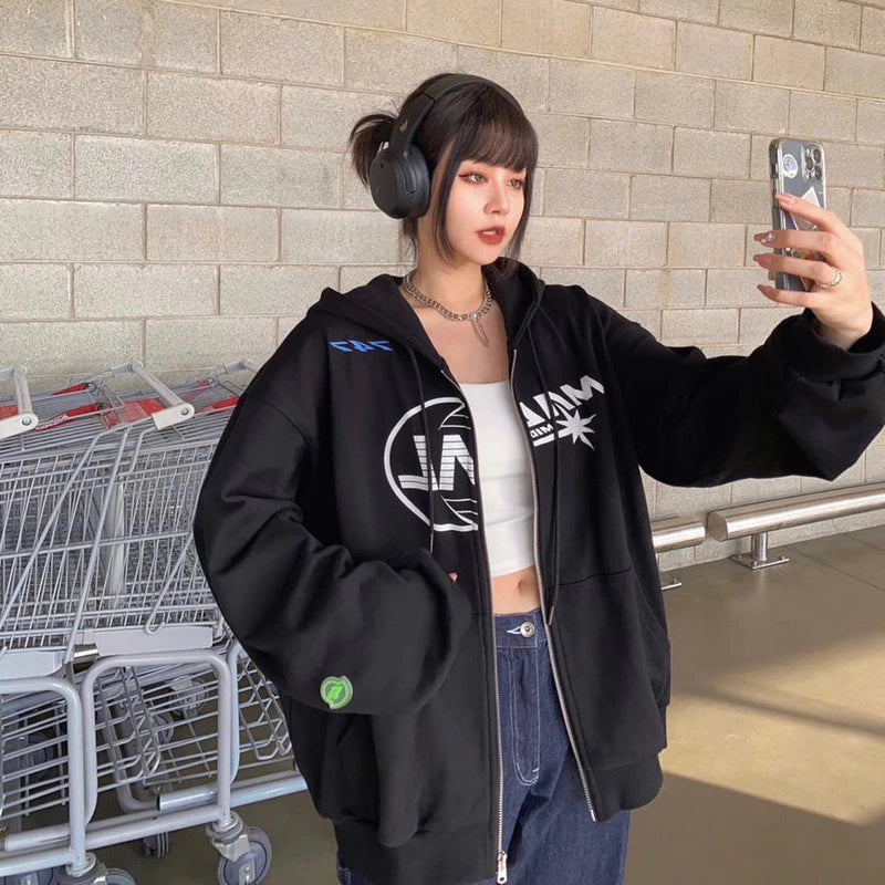 【12:12am】MAL Splice Logo Hooded jacket