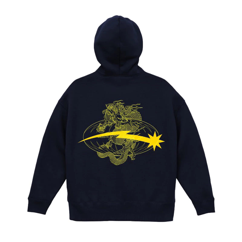【12:12am】Cross star dragon Oversized Hoodie