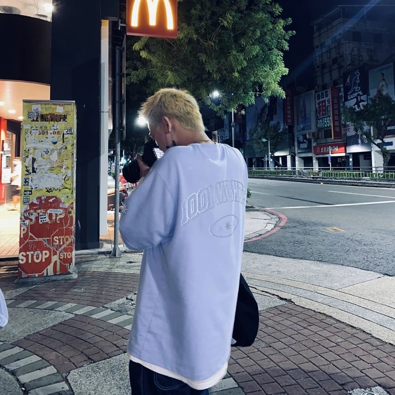 【12:12 صباحًا】قميص عاكس ليلي 1001