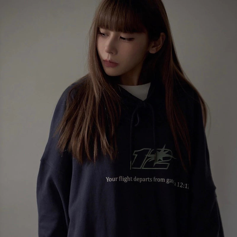 【12⋮12am 】 Luminous UTC Hoodie