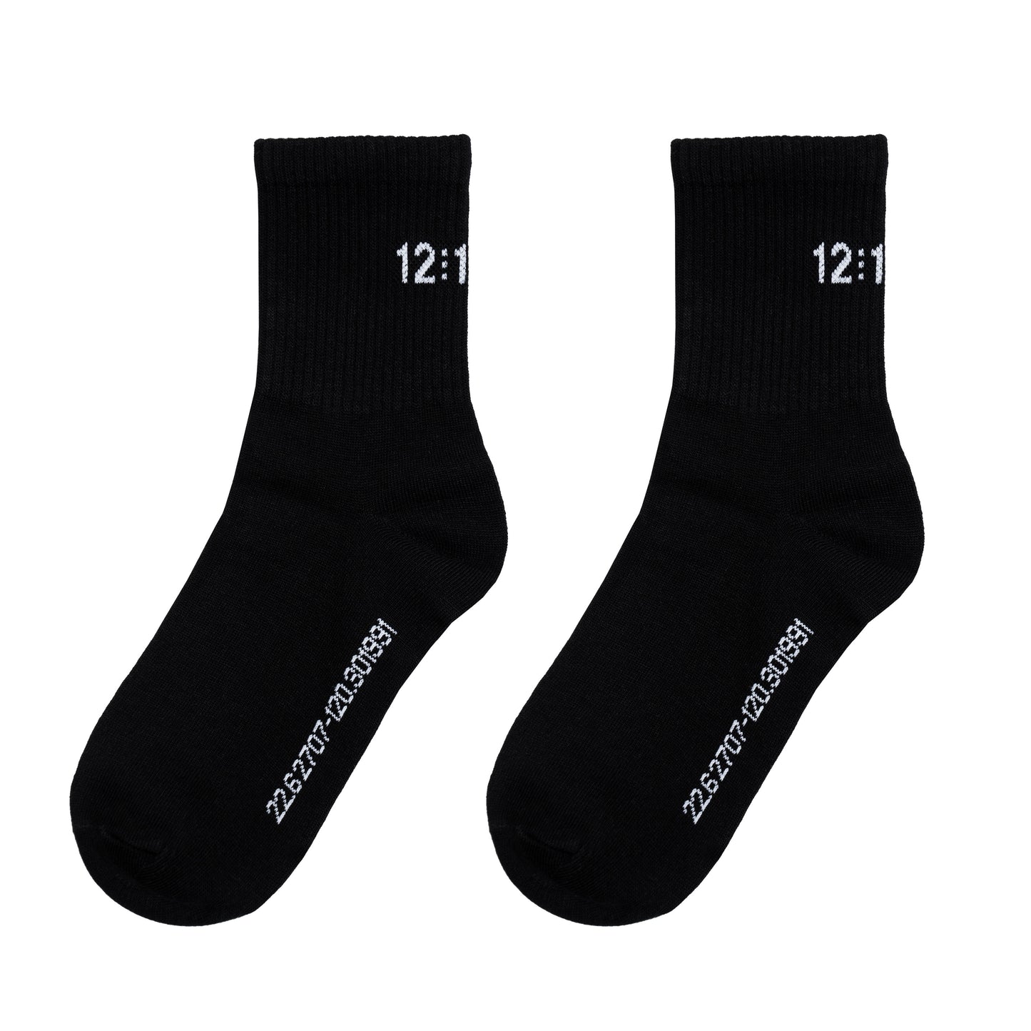 12⋮12am ™️ Logo Socks