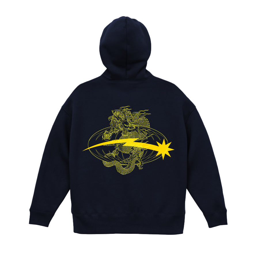 cross star dragon Oversized Hoodie