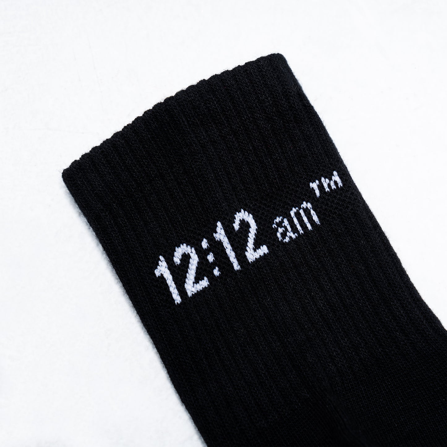 12⋮12am ™️ Logo Socks