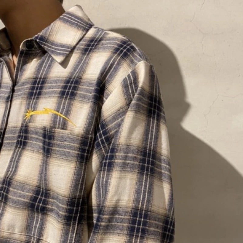 【12:12 صباحًا】 قميص منقوش بنقشة النيزك🌟