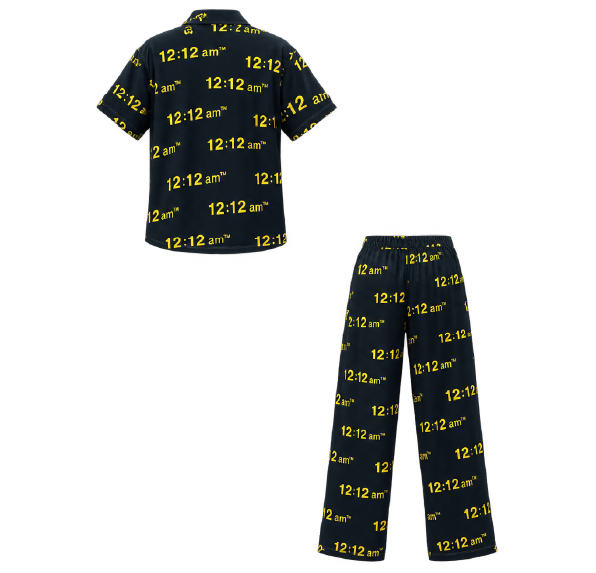 【12:12am】Logo睡衣套裝組 Logo Pajama Set