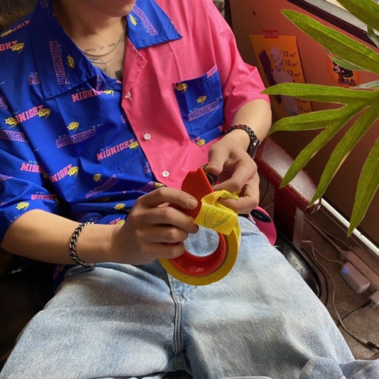 【12:12am】Printing Splicing Shirt