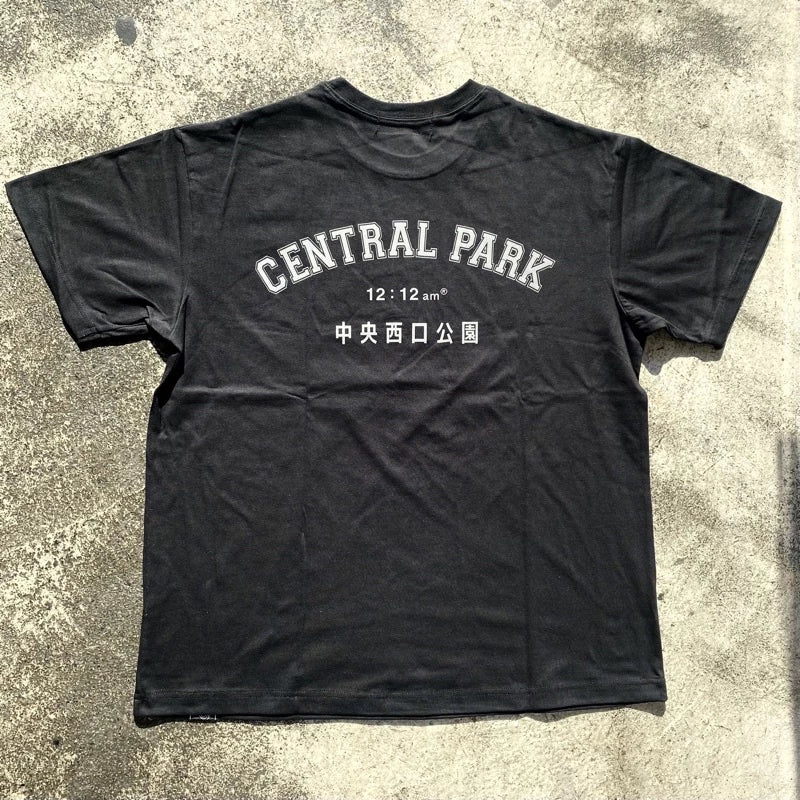 【12:12am】Central Park Reflective Logo Tee