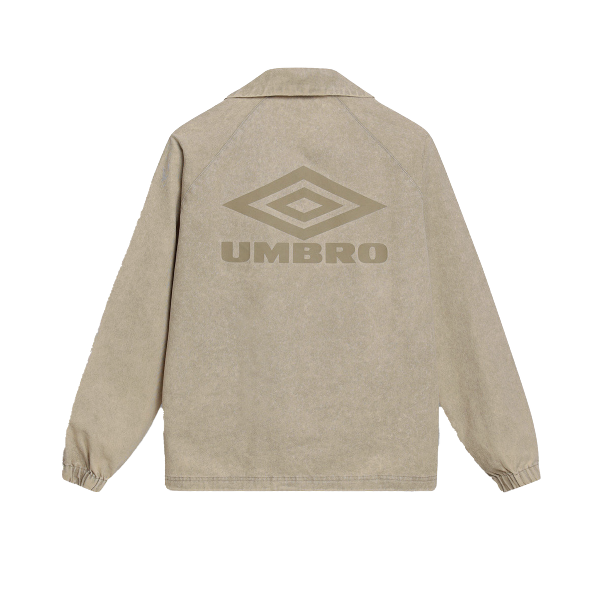 【UMBRO】 Washed Drill Top 復古水洗立領長袖訓練衫