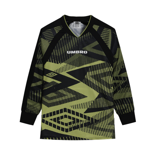 【UMBRO】Retro Geometry Graphic LS Jersey / 復古滿版幾何長袖球衣 (Blokecore Style)