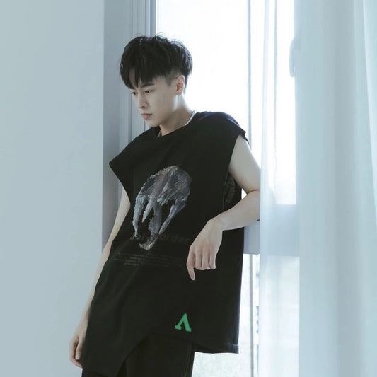 【12:12am】【visual-disorder】SS22 Tarp vest