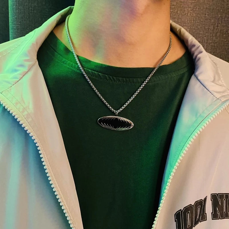 【12:12 صباحًا】قلادة ثقب دودي