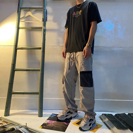 【12:12am】Mesh Pocket Zipper Pants