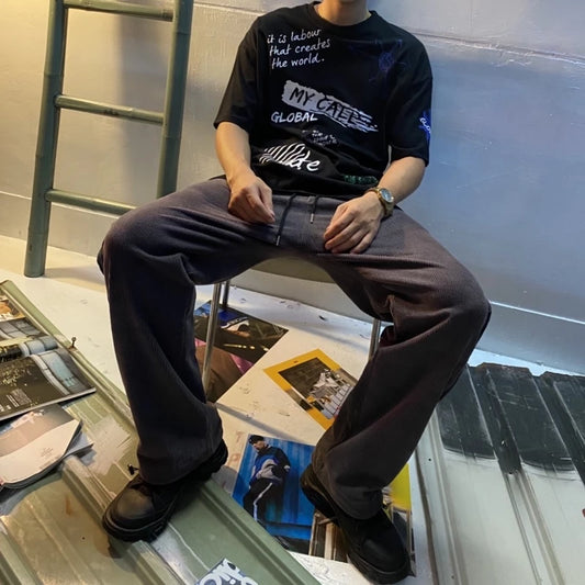 【12:12am】Side Line Corduroy Pants