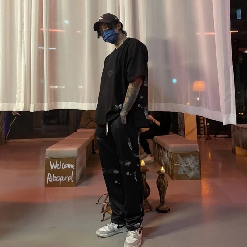 【12:12am】Cat Cup Noodles Splicing Tee