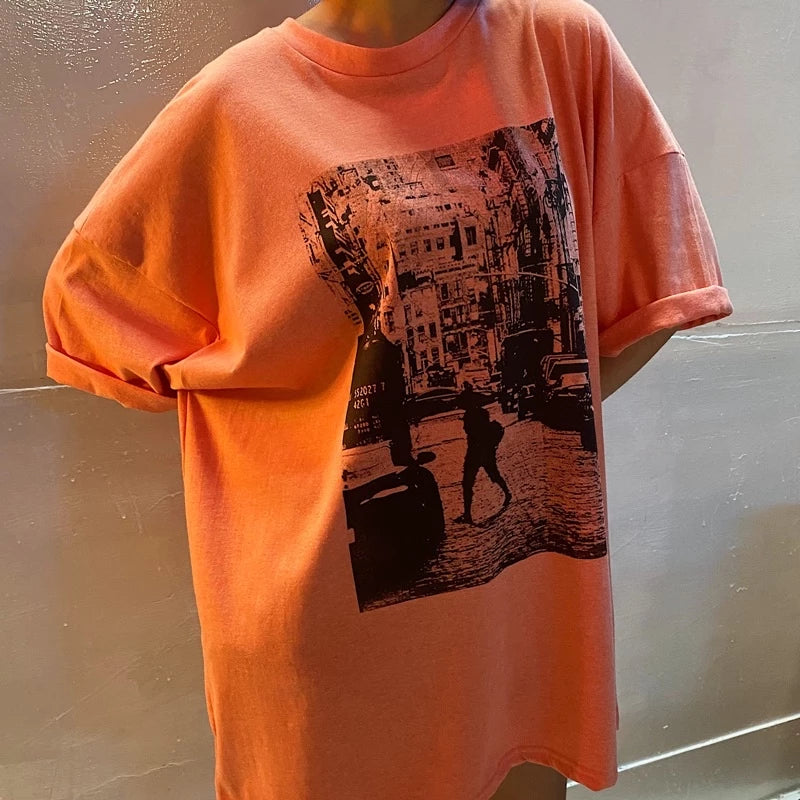 【12:12am】Pure cotton photo top