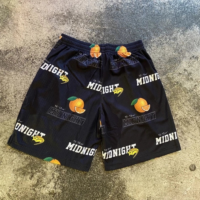 【12⋮12am ™️】Orange!Orange!Sports Shorts