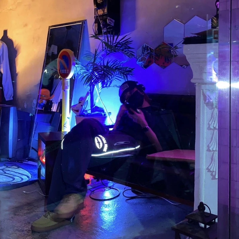 【١٢⋮١٢ صباحًا™️】بنطال رياضي عاكس من سنترال بارك