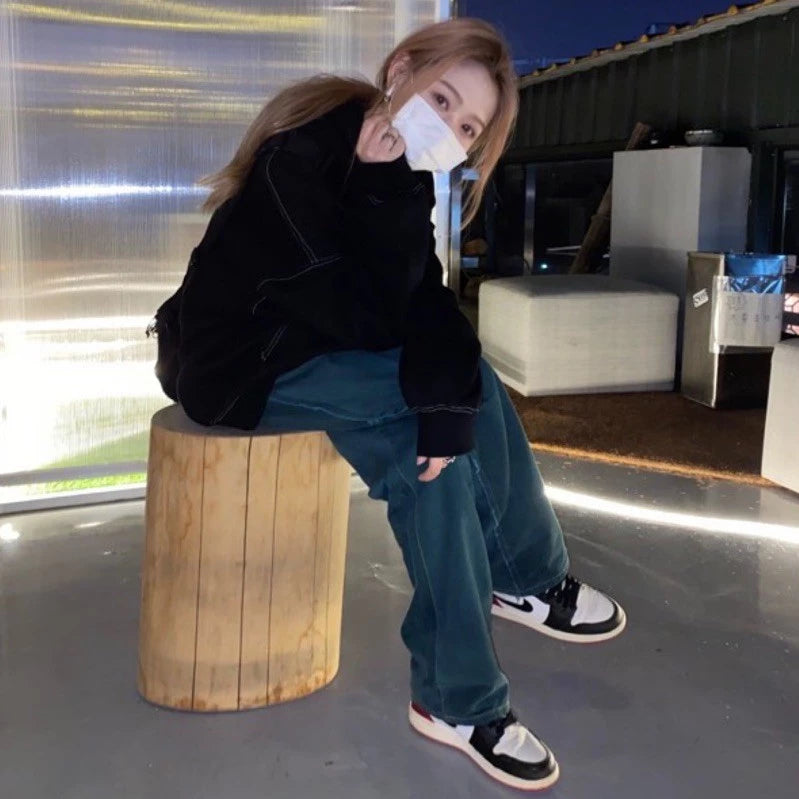 【12:12am】Side Stitch Denim Pants