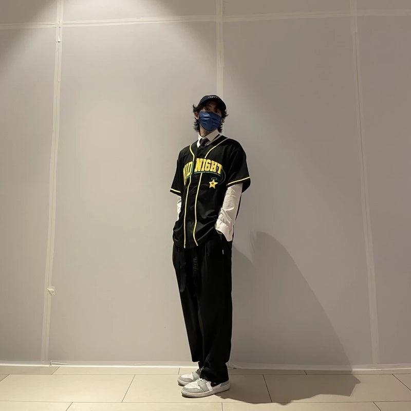 12:12am】Midnight Nice Baseball Jersey🌟