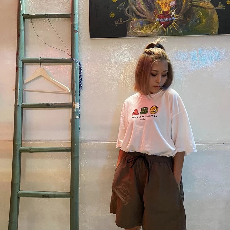 【12:12am】Korea Wide-leg Shorts