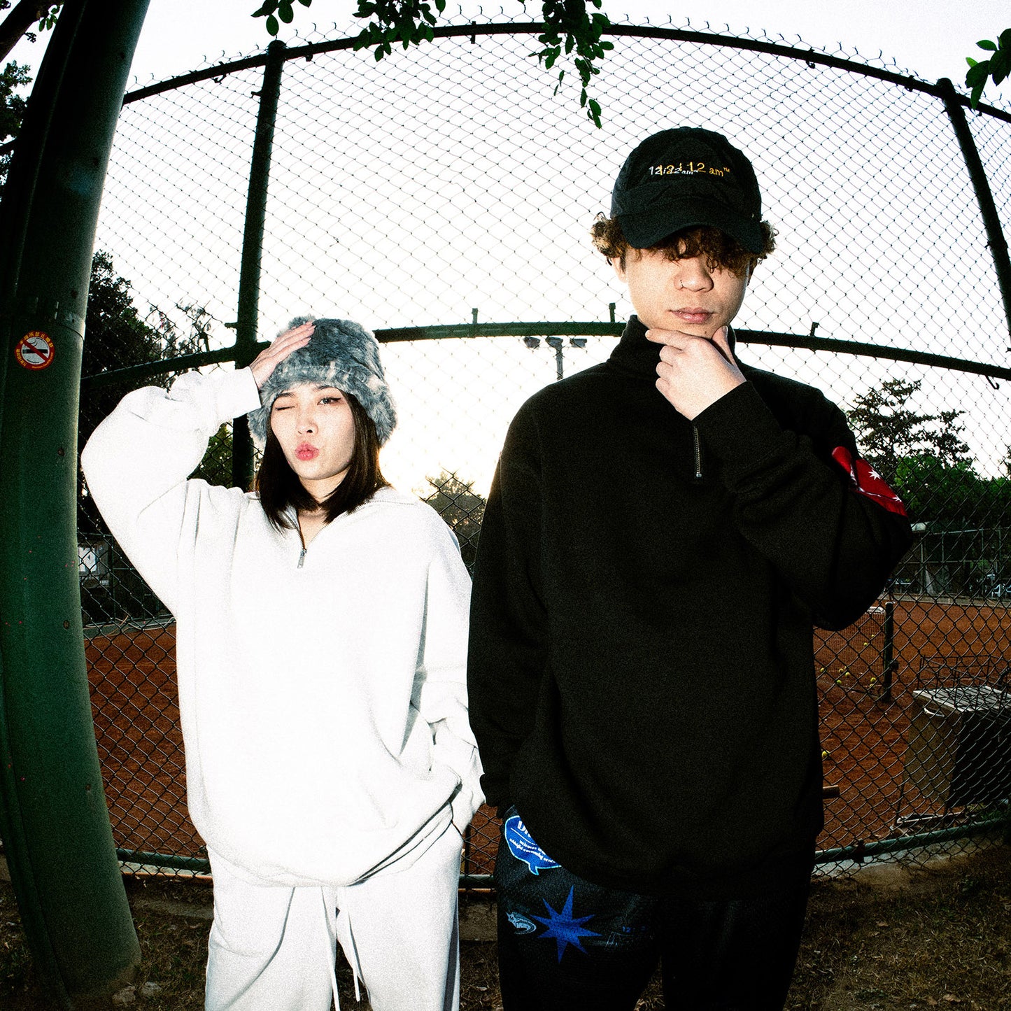 Dragon zip sweatshirt
