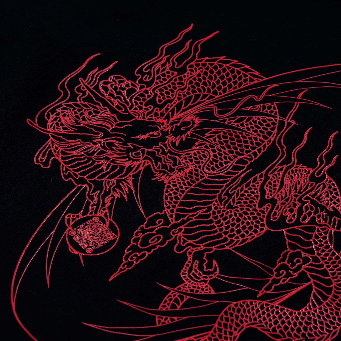Dragon zip sweatshirt
