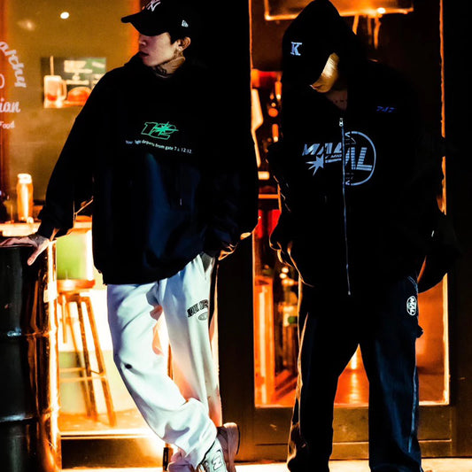 【12⋮12am 】 Luminous UTC Hoodie