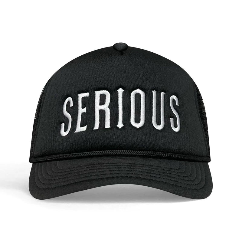 【Streetneige】 SERIOUS Trucker Hat mesh cap