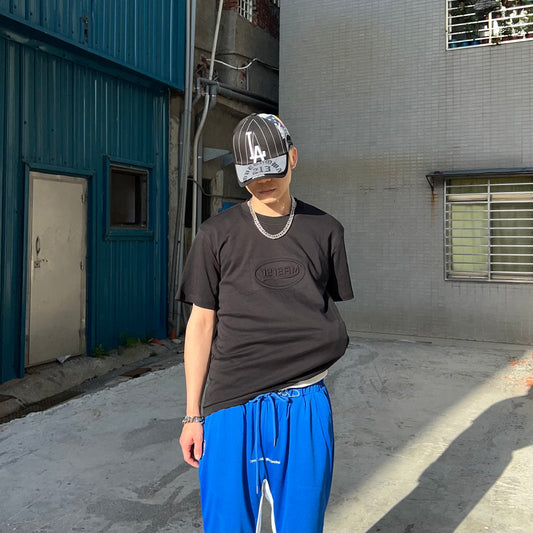 立體鋼印Logo短T 3D stamped logo T-shirt