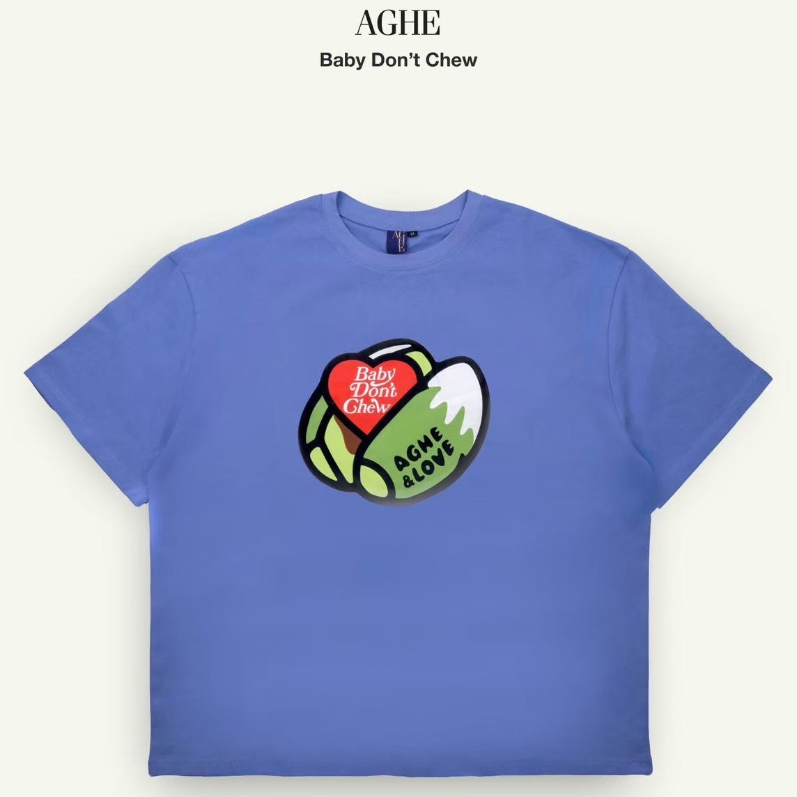 【AGHE】 Baby Don＇t Chew短T Baby Don＇t Chew T-shirt