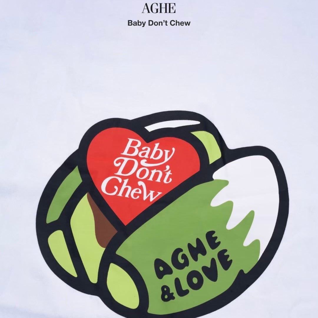 【AGHE】 Baby Don＇t Chew短T Baby Don＇t Chew T-shirt