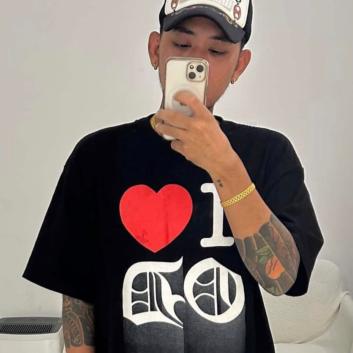 【AGHE】 I Love OD短T I Love OD T-shirt