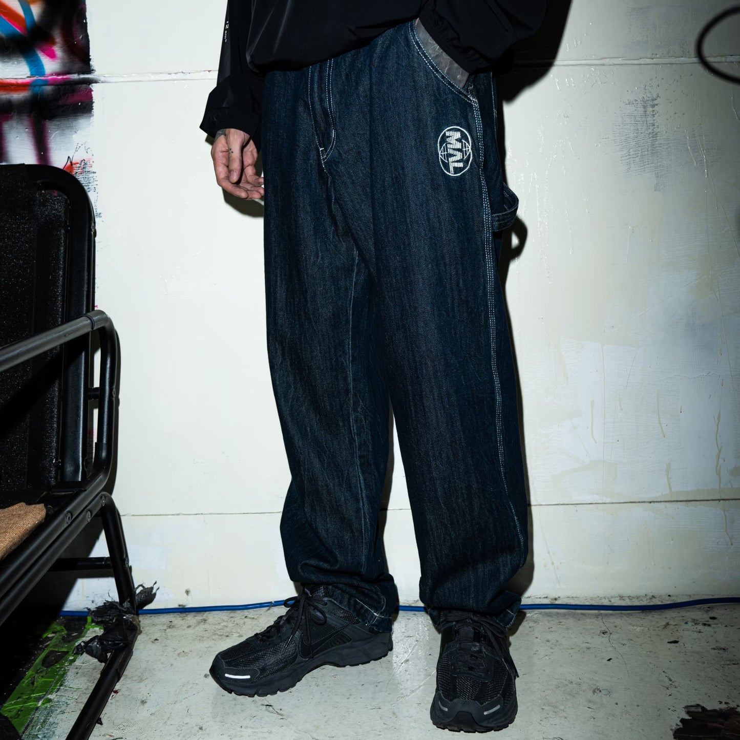 Midnight Airlines Painter Jeans