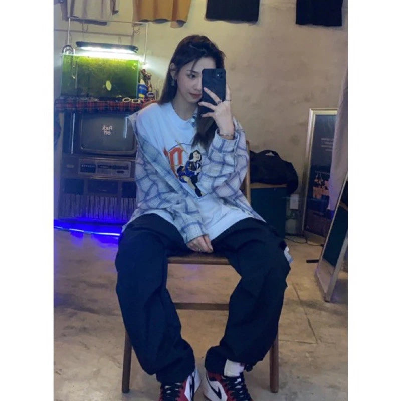 【12:12am】Side wrinkled trousers