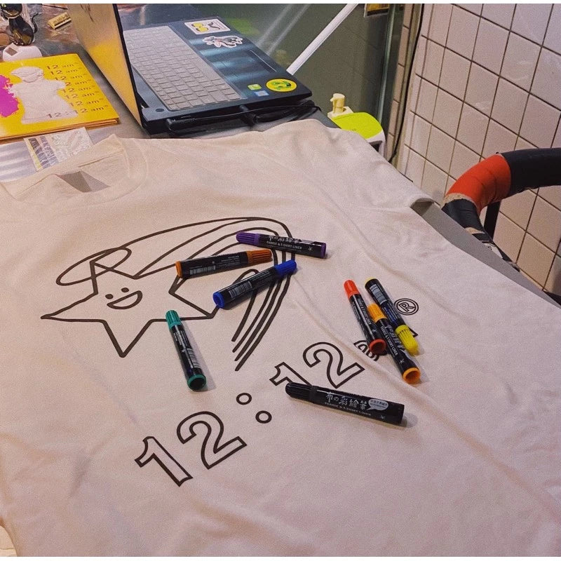 【12:12am】Coloring Logo Tee