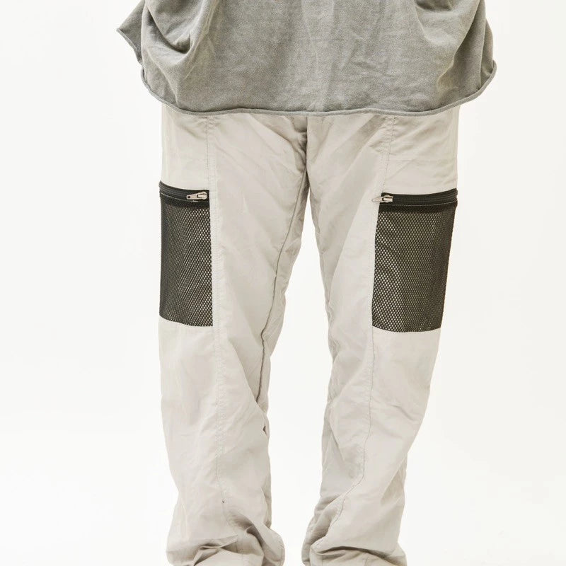 【12:12am】Mesh Pocket Zipper Pants
