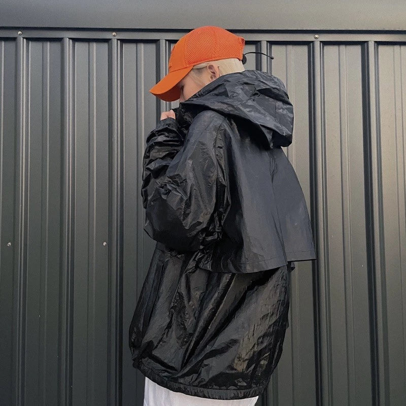 【12:12am】Special material imitation plastic jacket