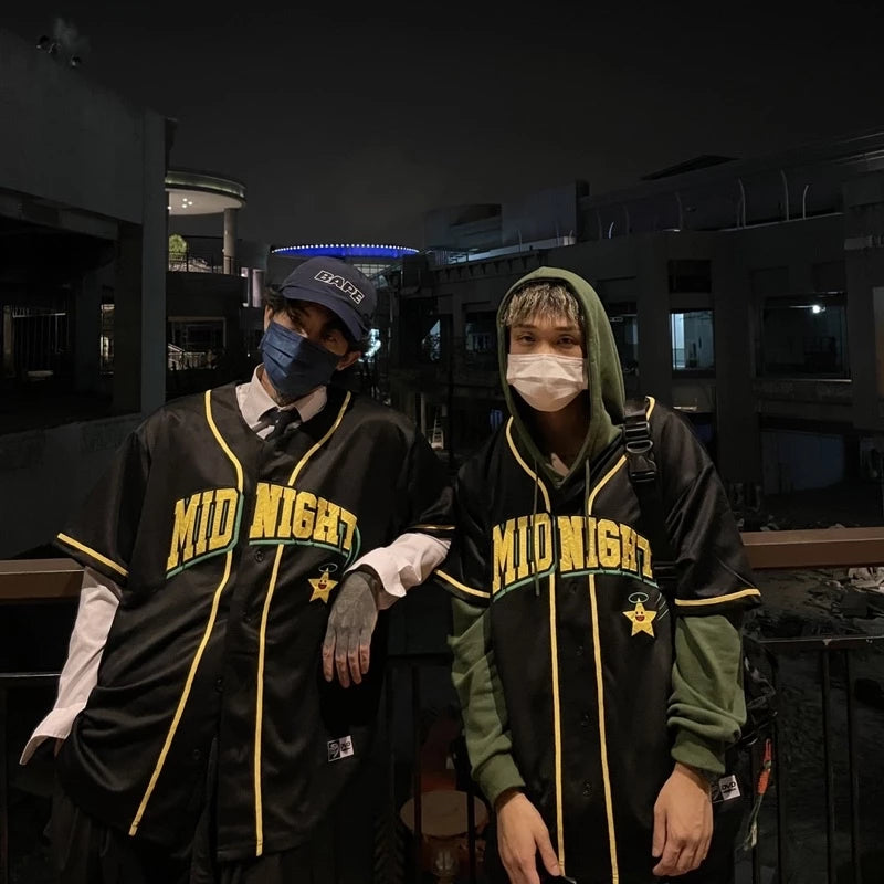 12:12am】Midnight Nice Baseball Jersey🌟