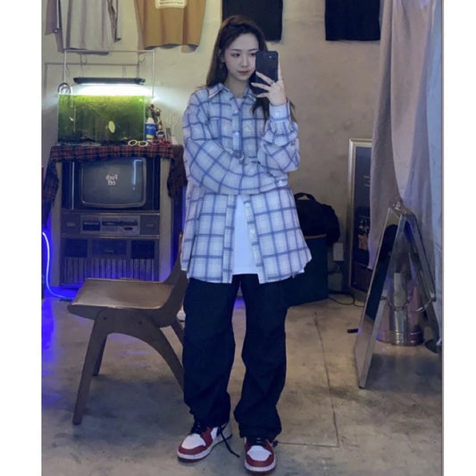 【12:12am】Side wrinkled trousers