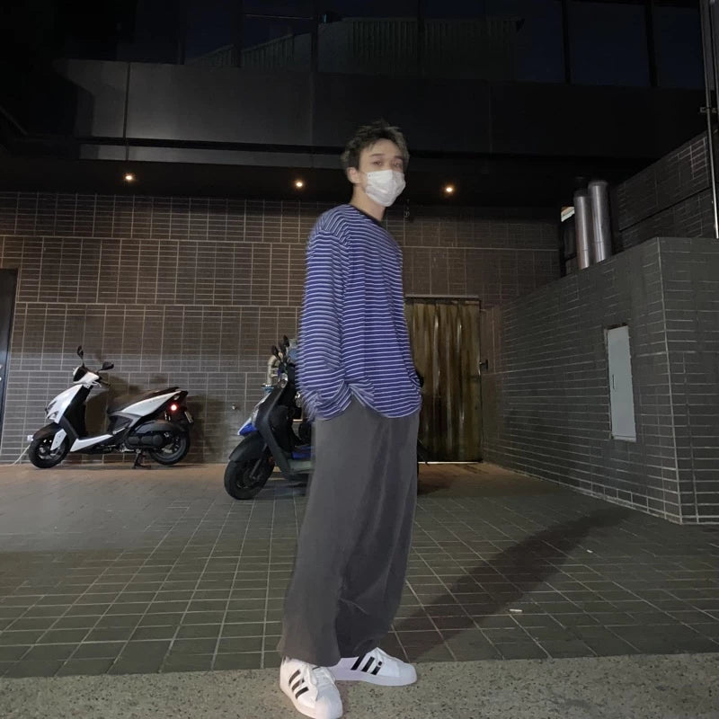 【12:12am】Wide cotton pants