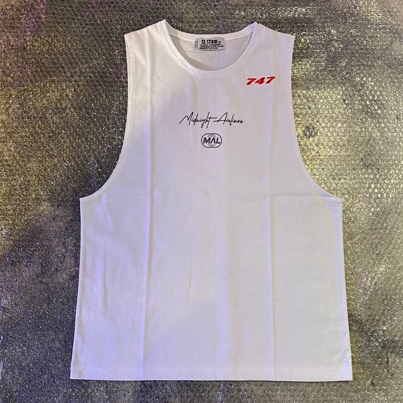 【12:12am】 Midnight Airlines Tank Top