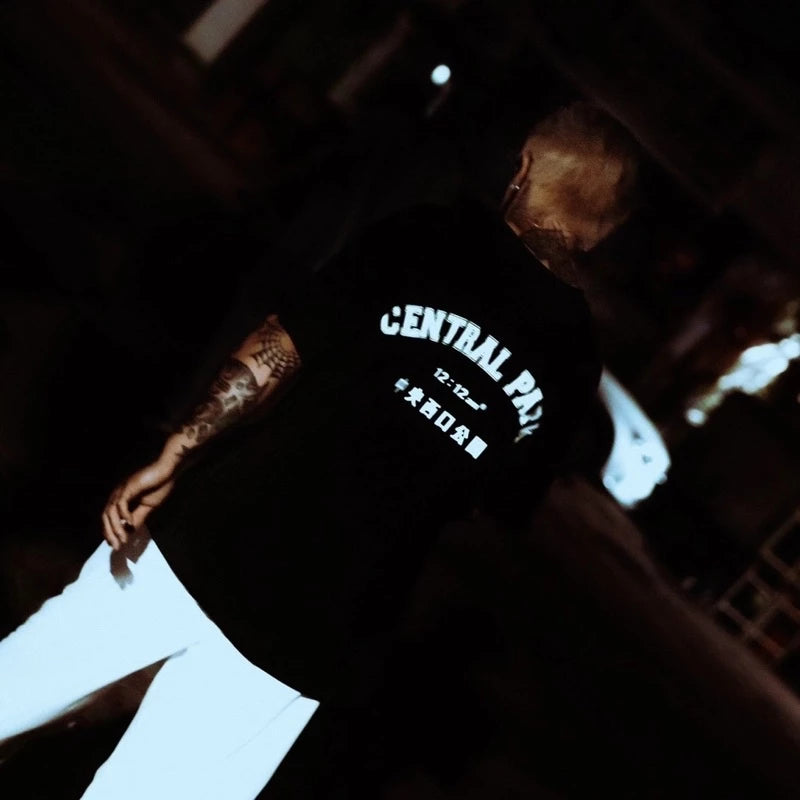 【12:12am】Central Park Reflective Logo Tee