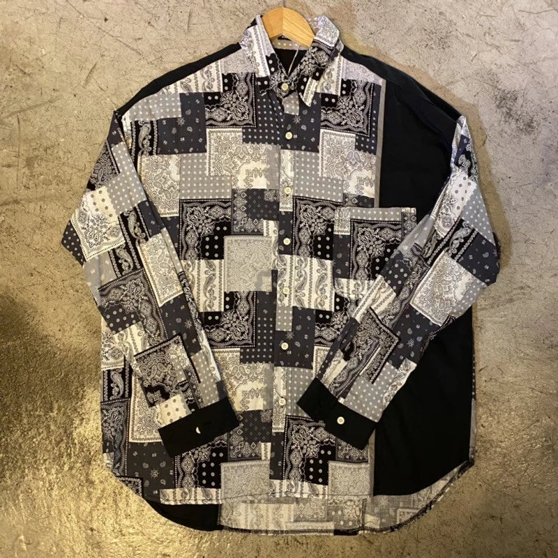 【12:12am】Patchwork shirt